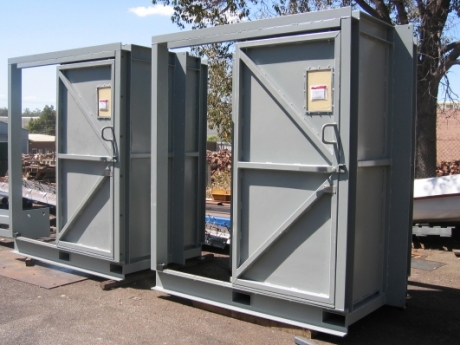 AIR LOCK CHAMBERS & MAN DOORS