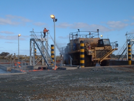 SUNRISE DAM GOLD MINE WASH PAD