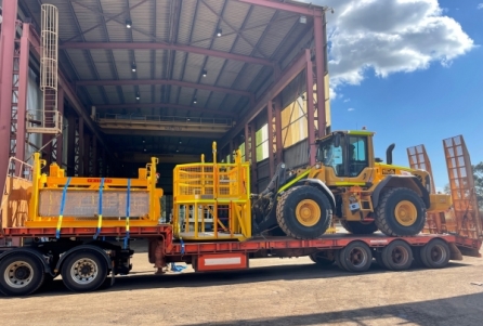 Wilshaw designs, supplies and installs mobile elevated work platforms for KCA Site Services